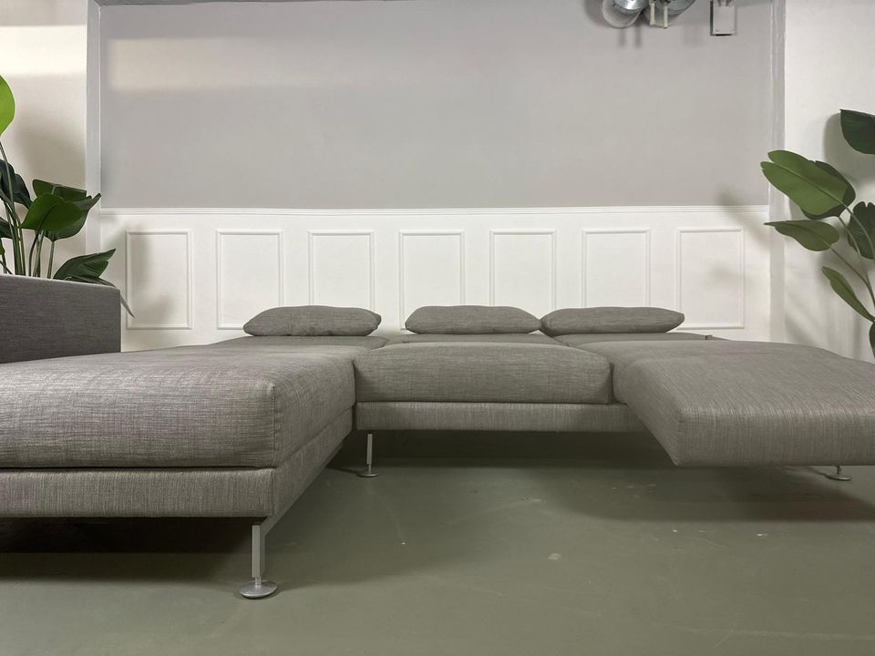 Brühl Moule Ecksofa Stoff Designer Sofa Couch Lieferung in Aachen