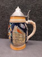 Original Münchner Kindl Bierkrug, Zinndeckel mit Frauentürme Rheinland-Pfalz - Münchweiler an der Rodalb Vorschau