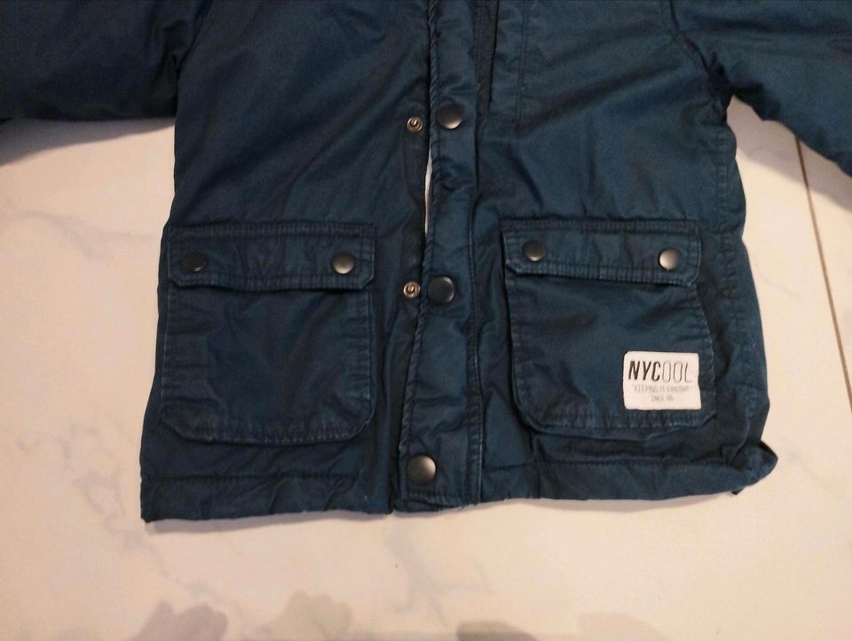 H&M Winterjacke Teddyfell Größe 98 in Langweid am Lech