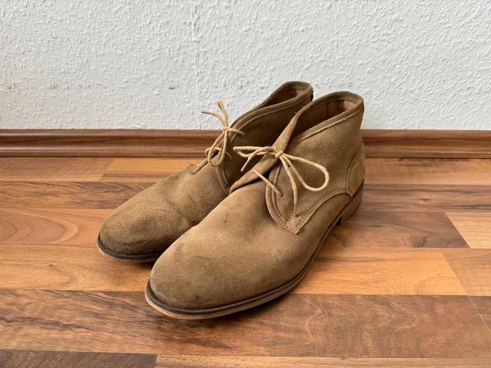 Wüstenstiefel Desertboots Beige von OFFICE London Gr. 46 in Köln