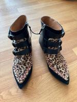 Isabel Marant Rowi Ankle Boots 40 Stiefelette Leo schwarz rot Berlin - Dahlem Vorschau