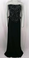 Abendkleid schwarz Korsett Corsage Rock Größe 34/36 Brandenburg - Letschin Vorschau