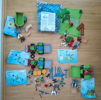 Playmobil Paket Bauernhof Traktoren Anhänger Apfelernte Country Baden-Württemberg - Linkenheim-Hochstetten Vorschau