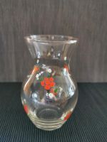 Zauberhafte Blumenvase aus Glas Blumenmotiv Niedersachsen - Wittorf Vorschau