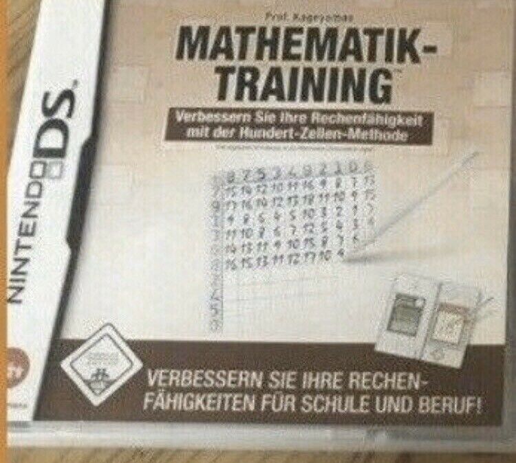 Nintendo DS Spiele Deutsch Mathe Jump n Run in Büddenstedt