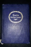 Goethe Werthers Leiden, Luxusausgabe, 1920, Leder, Antiquariat Niedersachsen - Walsrode Vorschau