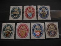 Briefmarken Deutsches Reich MiNr. 375-7 und 398-401 je Falzrest Baden-Württemberg - Konstanz Vorschau