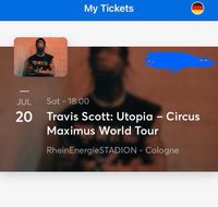 Travis Scott Ticket Niedersachsen - Vechta Vorschau