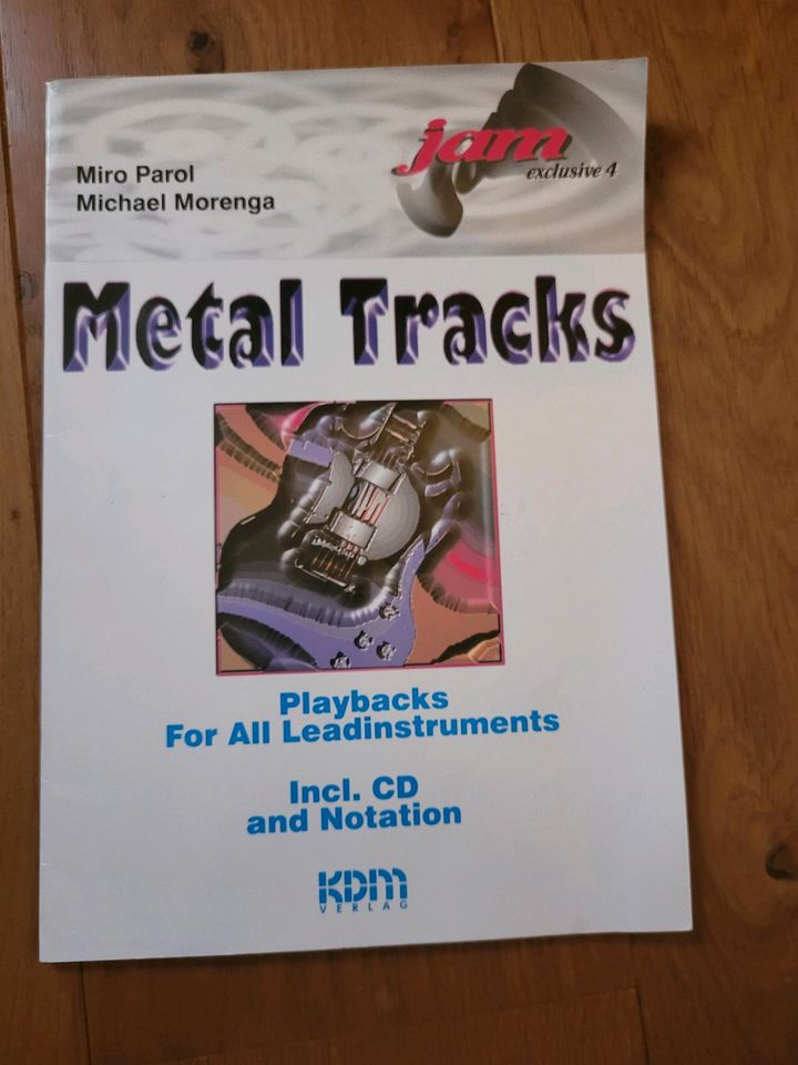 Jam exclusive Guitarrenheft Metal Tracks Sachbuch ISBN 3932051718 in Speicher