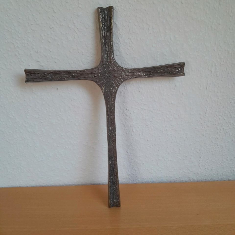 Messing- Kreuz in Bad Saulgau