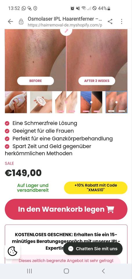 IPL Gerät *bestbewertet* Osmo in Kirchdorf a. Inn