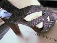 Bruno Premi Schuhe Sandalen Sandaletten High Heels Violett 37 Saarland - Neunkirchen Vorschau