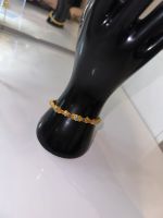 Armband goldfarben mit türkisen Details Essen - Huttrop Vorschau