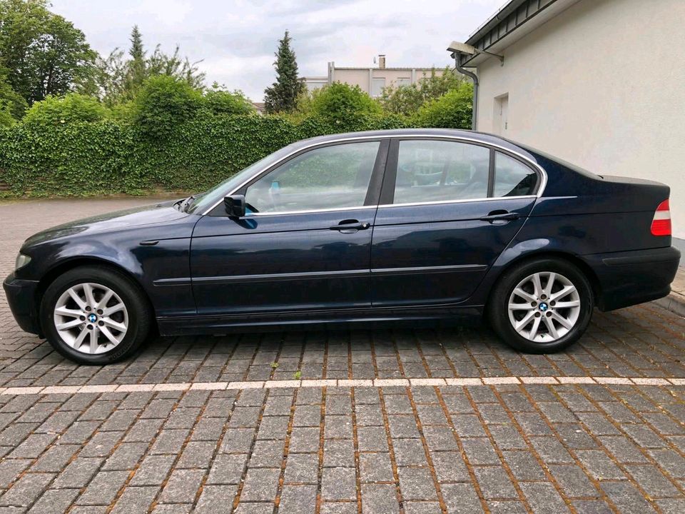 BMW 316i Facelift e46 Xenon Leder SHZ PDC Vollaustattung in Geisenheim