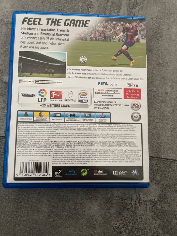 FIFA15.   Ps4 in Herne