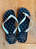 *** Havaianas Flip Flops blau / weiß *** Bayern - Zeil Vorschau