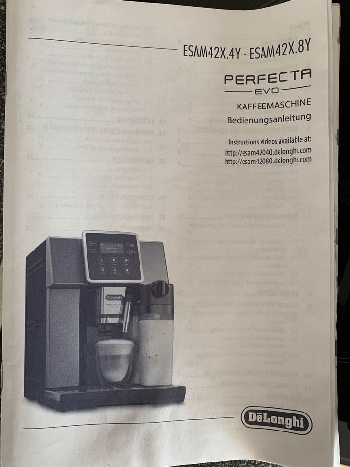 DeLonghi Perfecta Evo Kaffeevollautomat in Gladbeck