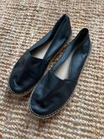 Espadrilles schwarz Leder Größe 40 Sommerschuhe Dresden - Johannstadt Vorschau