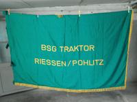 Ehrenbanner DDR Fahne BSG Traktor Riessen/Pohlitz  DDR Fussball Brandenburg - Burg (Spreewald) Vorschau