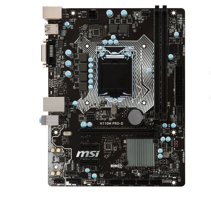 PC Bundle - Mainboard MSI H110M + CPU Intel G4600  ,LGA 1151 in Höhenberg i. T.