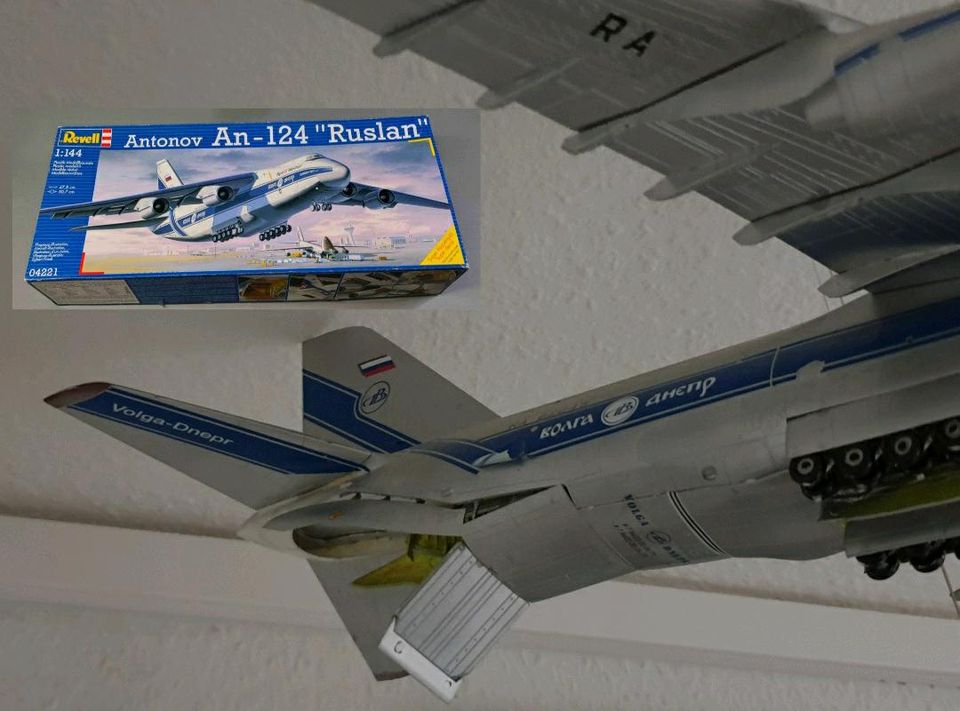Antonov An-124 Ruslan - FERTIGMODELL 1: 144 Nr.: 04221 Gebraucht in Zwickau