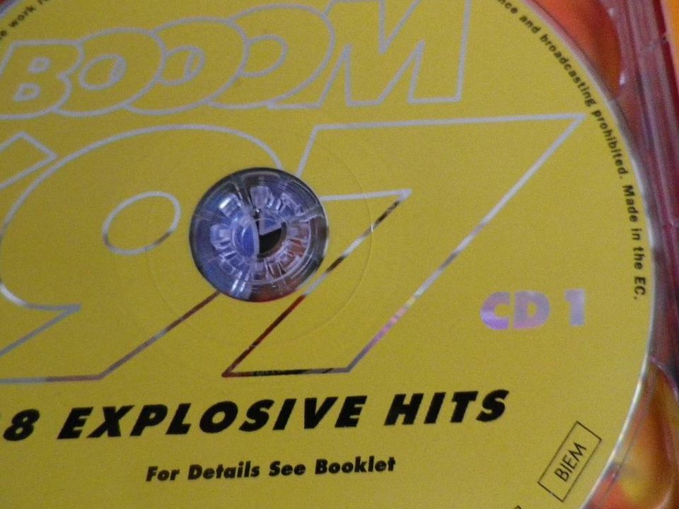 CD 7: CD 1 + CD 2 BOOOM '97  38 explosive Hits, NO MERCY TIC TAC in Netphen