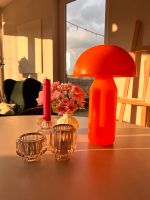 Tischlampe / Pilz-Lampe Orange Düsseldorf - Eller Vorschau