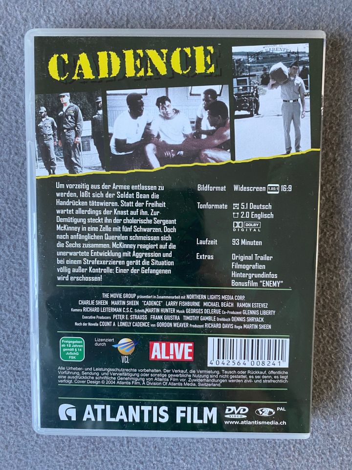 Cadence ein fremder Klang  Martin Sheen  DVD  wie Neu in Schwerin