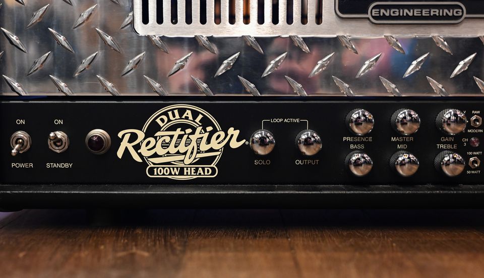 Mesa Boogie Dual Rectifier "Multi-Watt" 3-Channel 100-Watt Guitar Amp Head 2010 - 2020 in black in Hamburg