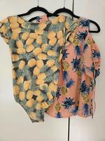 Ananas Print / Body / Shirtbody / Sommer / Rosa / Gelb / Shirt Bayern - Neutraubling Vorschau