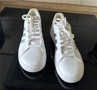 Sneaker Adidas Weiß mit silbernen Streifen Gr.38,5 Wie neu Eimsbüttel - Hamburg Stellingen Vorschau