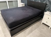 Ikea Malm Bett 140x200 Schwarz Schubladen Lattenrost Matraze * Buchholz-Kleefeld - Hannover Groß Buchholz Vorschau