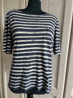 Marc O‘Polo T-Shirt Damen Gr.L/40 Streifen Baumwolle blau Kreis Pinneberg - Kölln-Reisiek Vorschau