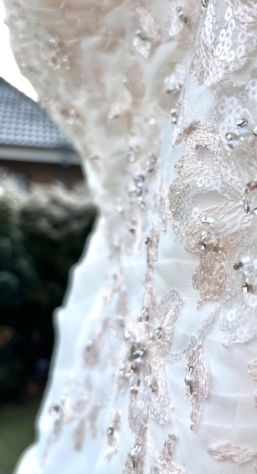 Brautkleid Weiẞ Rosa Ann Angelex in Lübeck