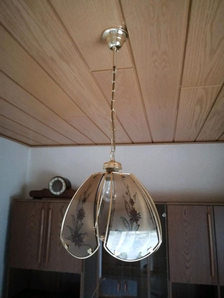 Lampe hängelampe deckenlampe retro vintage top in Borgsdorf