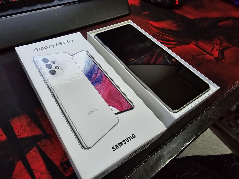 Samsung Galaxy A53 5g 128gb Awesome White in Bergisch Gladbach