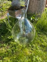 Vintage XXL Weinballon Glas Vase groß Ambrosio Italy 54 Liter Sachsen-Anhalt - Arnstein Vorschau