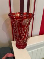 Anna Hütte Bleikristall Vase rot 15cm Baden-Württemberg - Weingarten (Baden) Vorschau