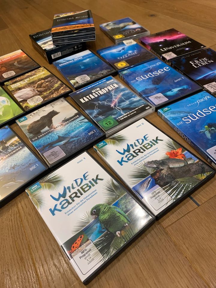 26 DVD Sammlung Konvolut Erde Ozean Weltraum Natur Evolution Doku in Gelsenkirchen