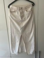 Mango Jeansrock M creme Maxirock Münster (Westfalen) - Handorf Vorschau