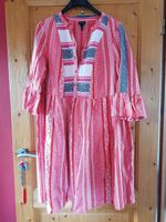 Ulla Popken Ethno Kleid Rot weiß schwarz GR 42/44 Rheinland-Pfalz - Oberkirn Vorschau