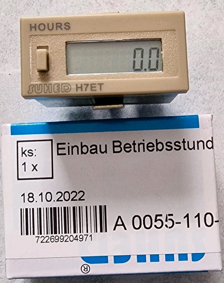 Betriebsstundenzähler 230V-AC, Neu und OVP. in Nordrhein-Westfalen