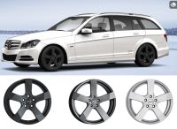 Mercedes C-Klasse W204 17 Zoll Winterreifen 5x112 T-Modell Felgen Nordrhein-Westfalen - Hattingen Vorschau