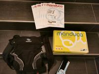 Manduca Set black Babytrage mit Size it Newborn geeignet schwarz Baden-Württemberg - Dunningen Vorschau