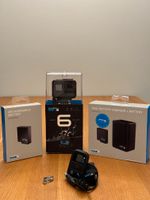 GoPro Hero 6 Black + 3x Akku + Dual Charger + GoPro Remote Nordrhein-Westfalen - Meerbusch Vorschau