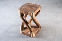 Hocker Teak 50cm | Suar Holz | Unikat Beistelltisch Wurzelhocker Hamburg-Mitte - Hamburg Rothenburgsort Vorschau