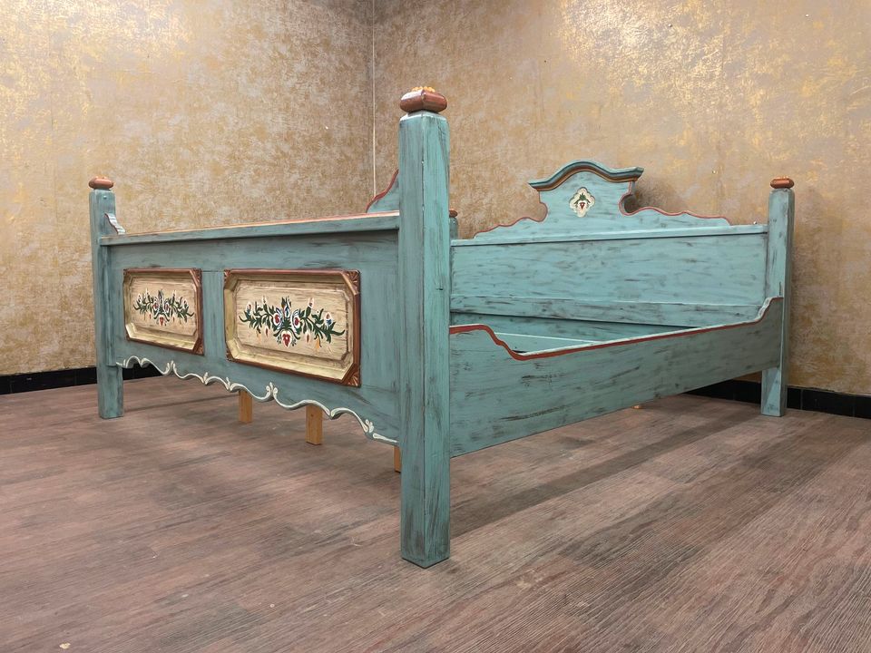 Voglauer Anno 1700 Doppelbett Ehebett Landhaus Schlafzimmer Antik in Sankt Augustin
