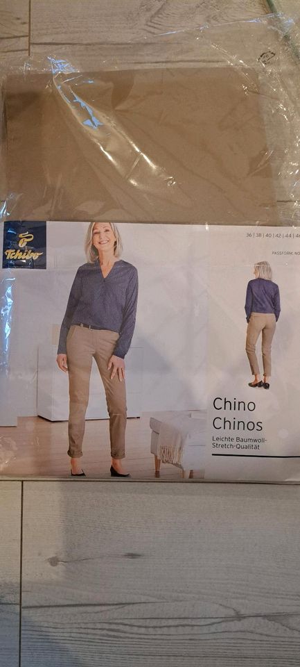 TCM Chino, beige, Größe 38, NEU in Feucht