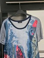 Taifun, Shirt, blau/rot, Gr. 40 Bayern - Thyrnau Vorschau