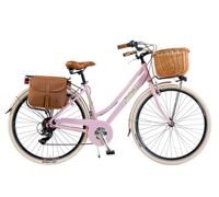 Canellini Fahrrad Damen mit Korb und Taschen pink Baden-Württemberg - Kehl Vorschau